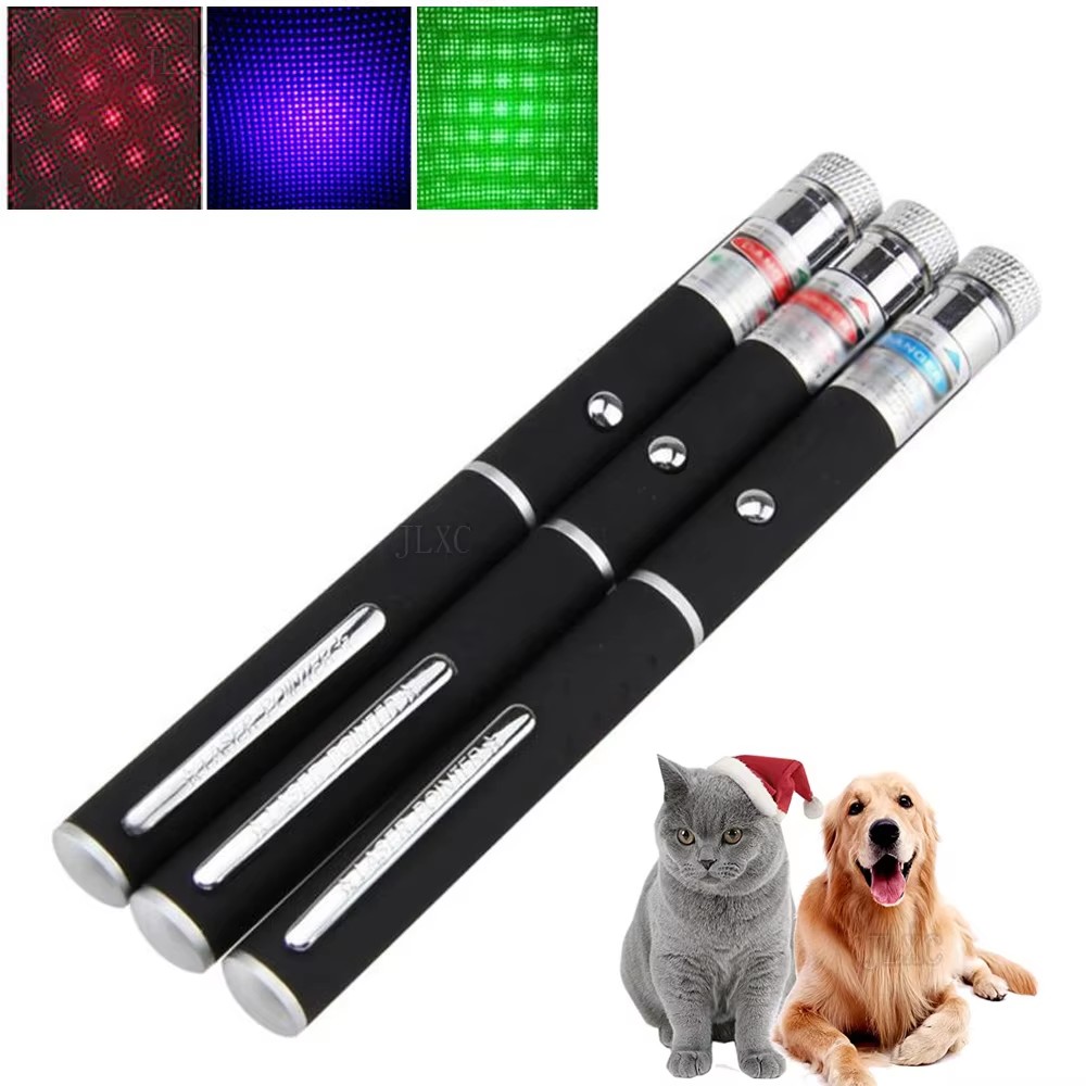 Laser Pointer Cat Toy Automatic - (لا يشمل البطاريات) مؤشر ليزر أخضر
