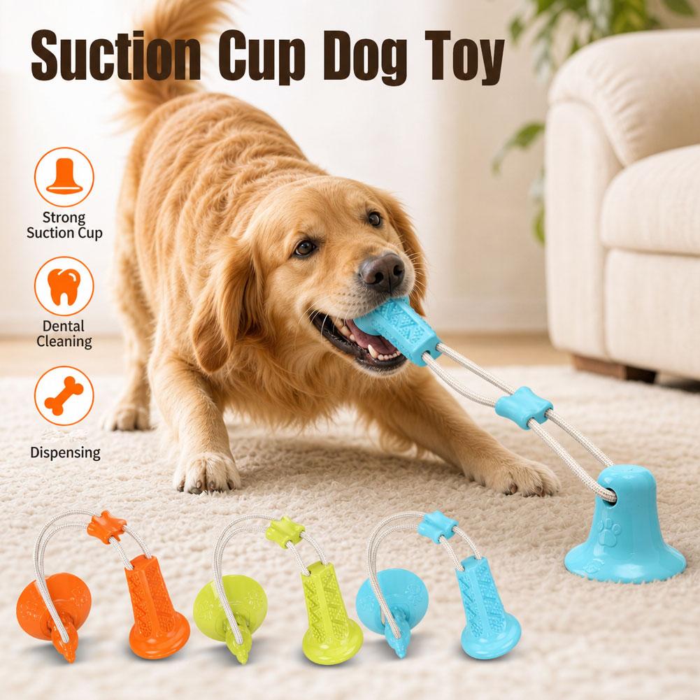 لعبة مضغ للكلاب بكأس شفط، لعبة - مراجعة Suction Cup Dog Tug Toy وسعره