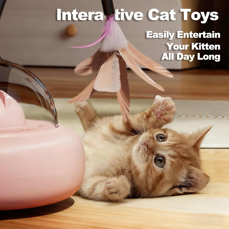 ألعاب تفاعلية للقطط داخل المنز - مراجعة Laser Pointer Cat Toy Automatic وسعره