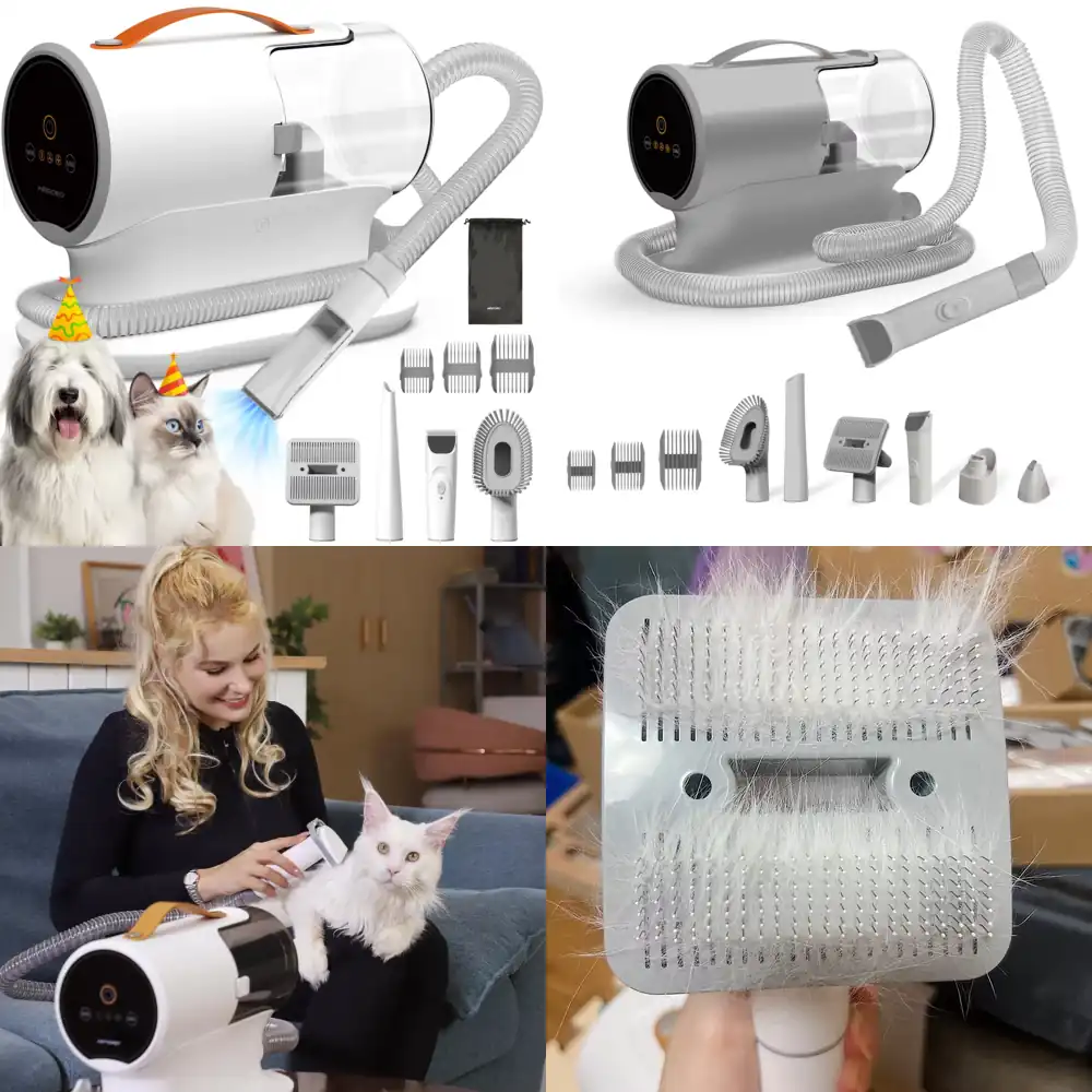مكنسة كهربائية لتنظيف شعر الحي - مراجعة Pet Grooming وسعره