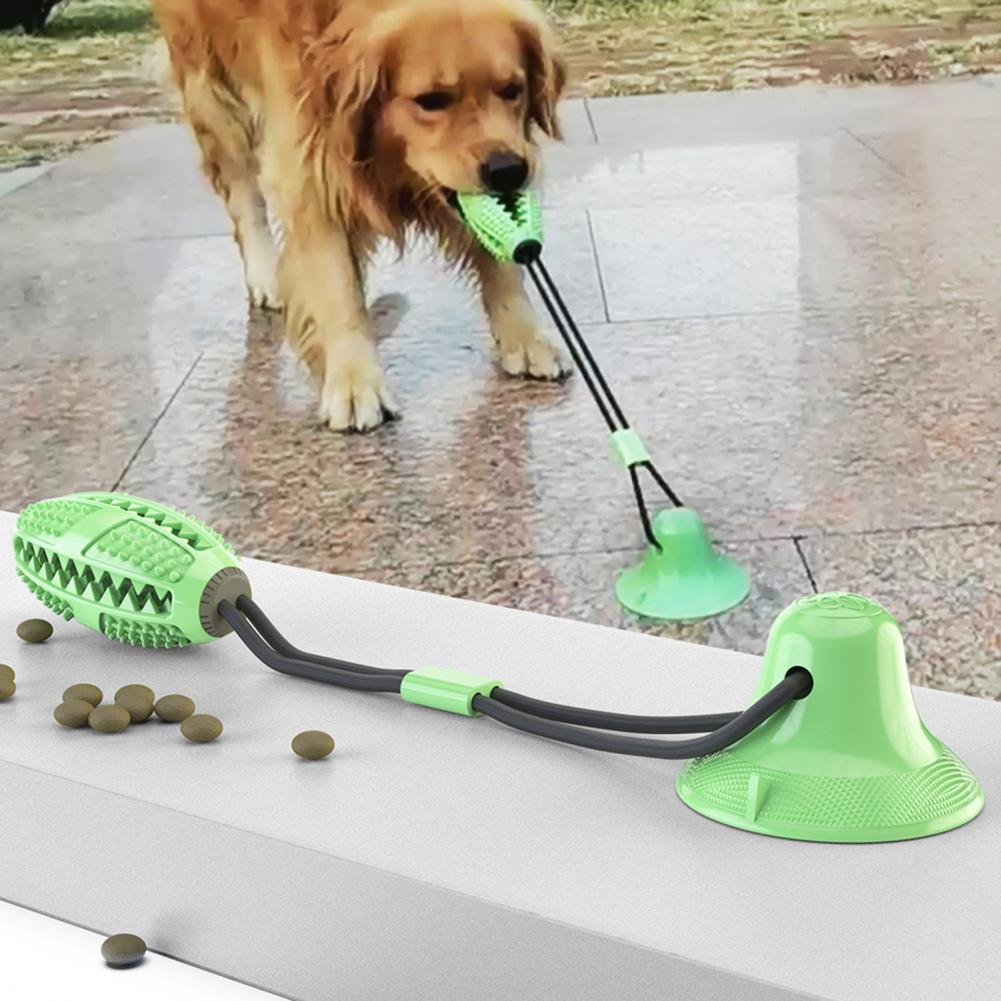 الكلب مضغ اللعب للمضغ العدواني - مراجعة Rubber Treat Dispensing Dog Toy وسعره