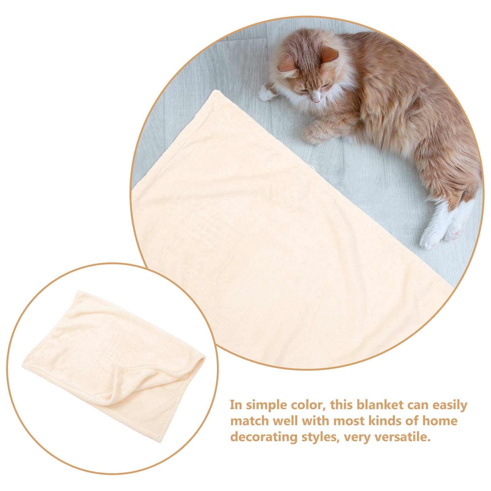 بطانية دافئة من الصوف المرجاني - مراجعة Pet Beds وسعره