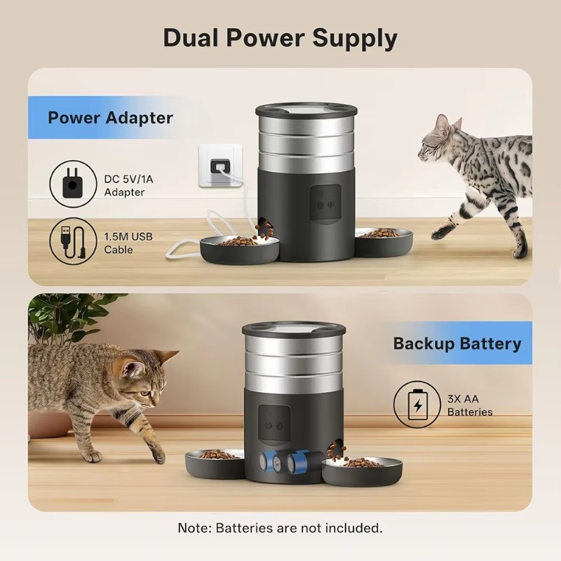 موزع طعام ذكي أوتوماتيكي للحيو - مراجعة Pet Feeders وسعره