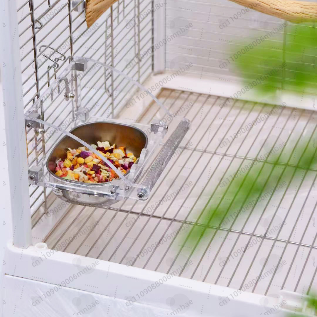 صندوق طعام للببغاء من الفولاذ  - مراجعة Pet Feeders وسعره