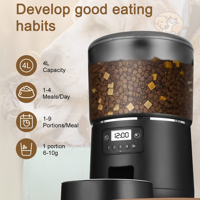 موزع طعام أوتوماتيكي للحيوانات - مراجعة Pet Feeders وسعره