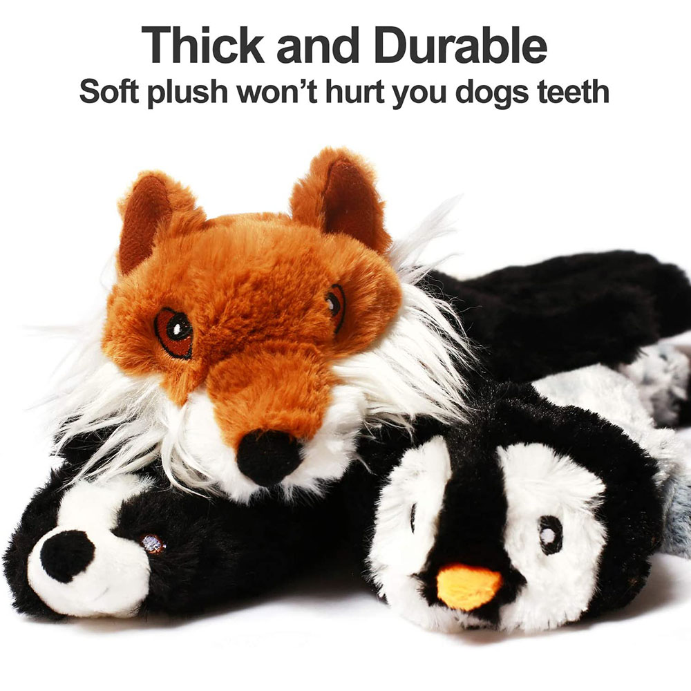 مضحك محاكاة الحيوان لا حشو لعب - مراجعة Indestructible Dog Chew Toy وسعره