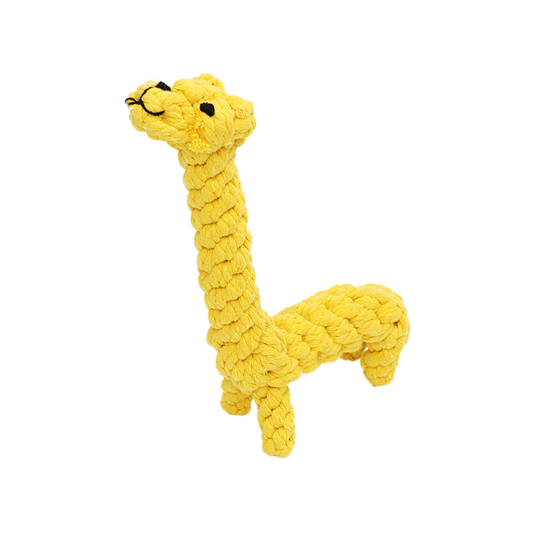 حبل قطني للحيوانات الأليفة على - مراجعة Interactive Squeaky Plush Dog Toy وسعره