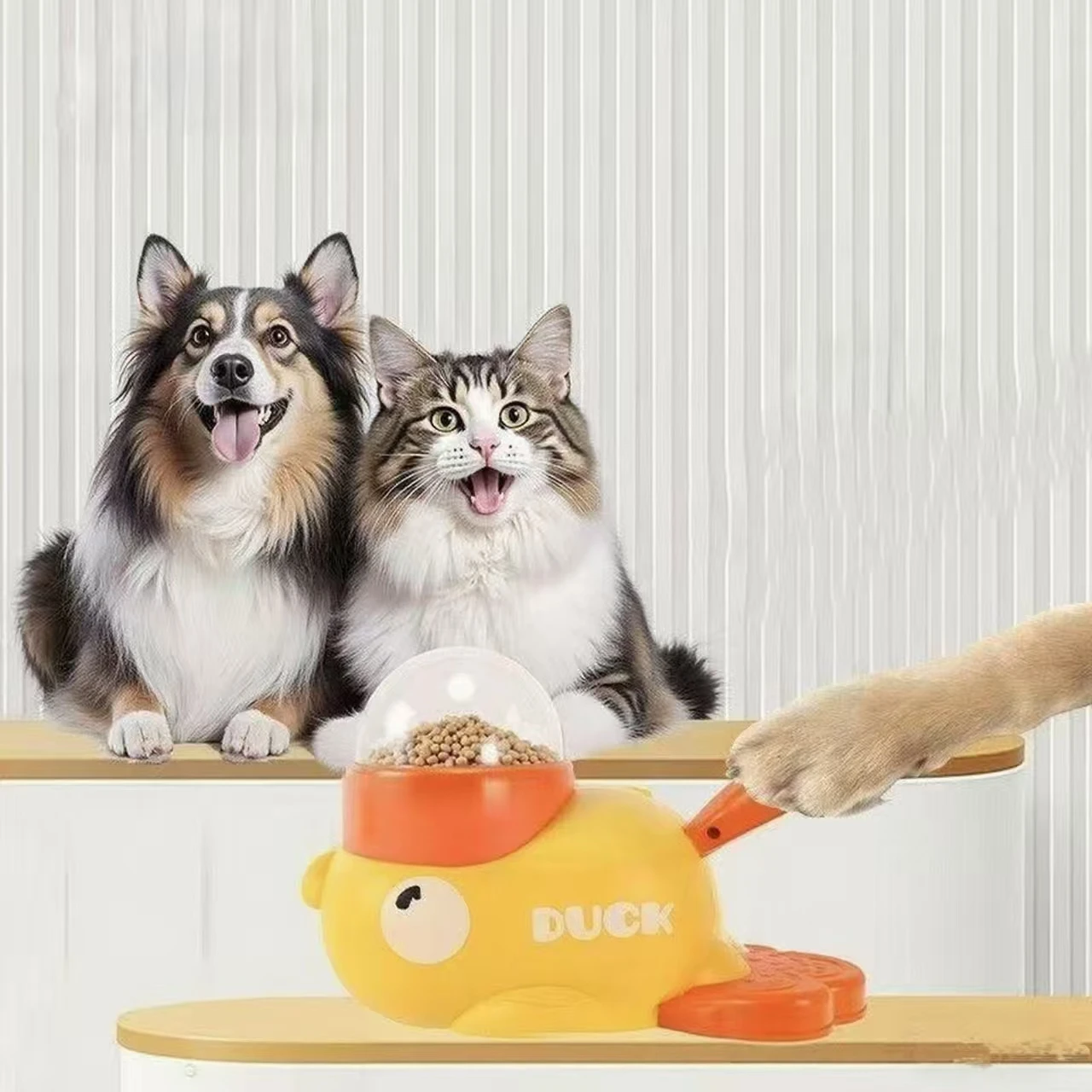 موزع طعام تفاعلي للقطط على شكل - مراجعة Dog Puzzle Feeder Toy وسعره