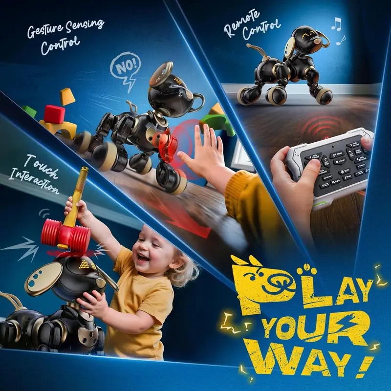 لعبة كلب روبوت ذكي يتم التحكم  - مراجعة Dog Toys وسعره