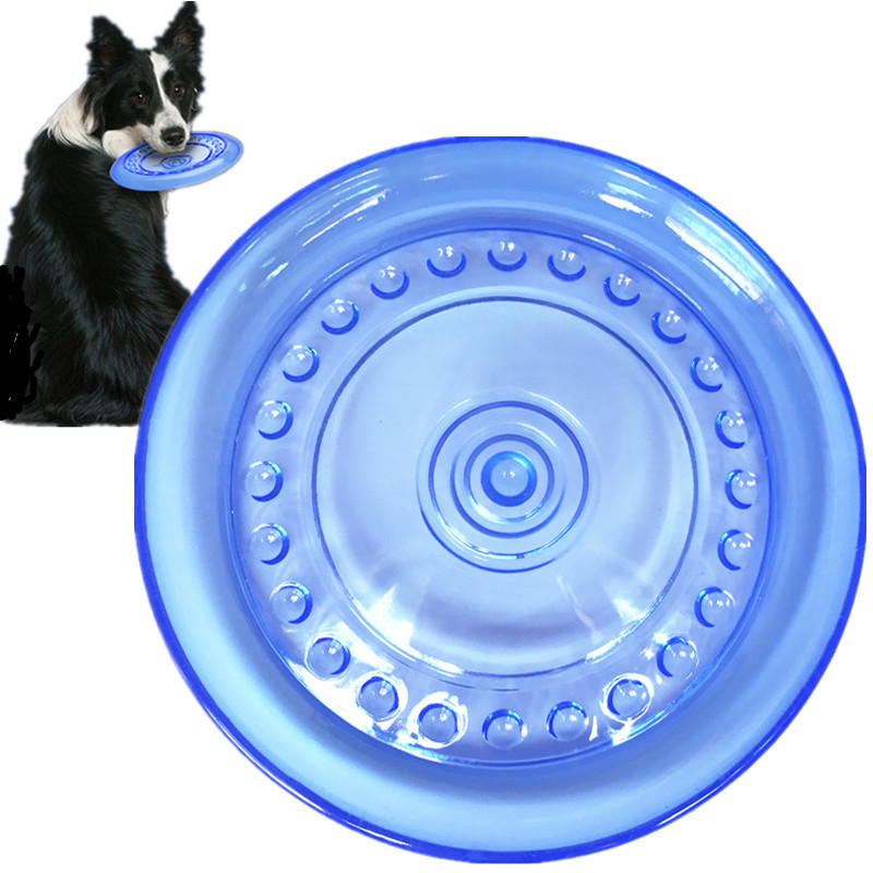 مضحك كلب تحلق أقراص الصحن لعب  - مراجعة Flying Disc Dog Training Toy وسعره