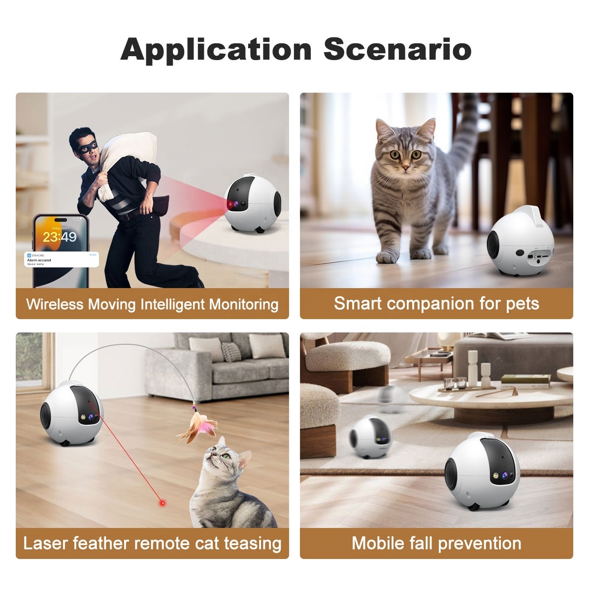 روبوت ذكي للحيوانات الأليفة يع - مراجعة Cat Toys وسعره