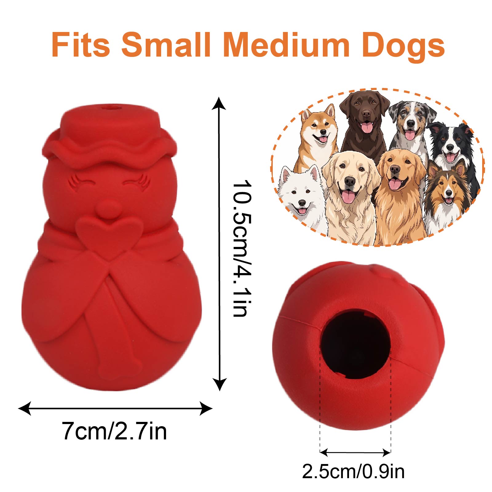 لعبة ألغاز على شكل رجل الثلج ل - مراجعة Rubber Treat Dispensing Dog Toy وسعره
