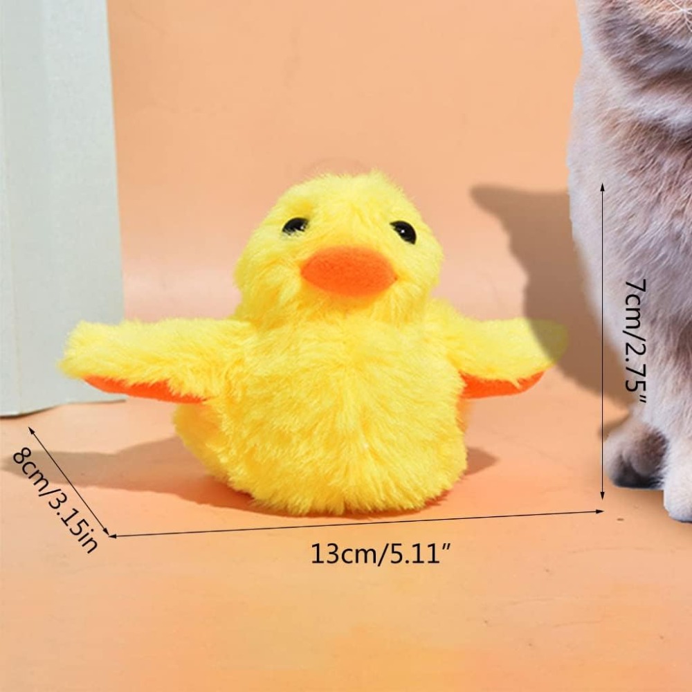 لعبة بطة كهربائية تفاعلية للقط - مراجعة Catnip Interactive Plush Mouse وسعره