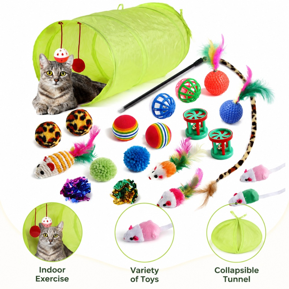 مجموعة ألعاب تفاعلية للقطط تشم - مراجعة Catnip Interactive Plush Mouse وسعره