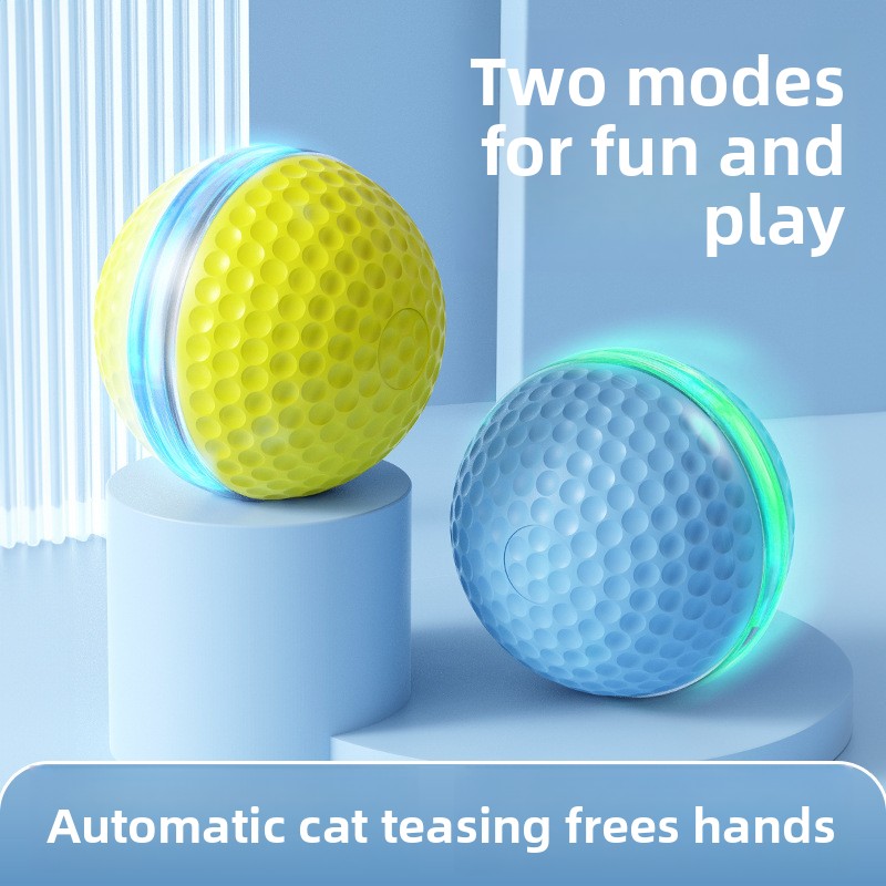 كرة كلاب كهربائية مطاطية على ش - مراجعة Automatic Moving Dog Ball وسعره