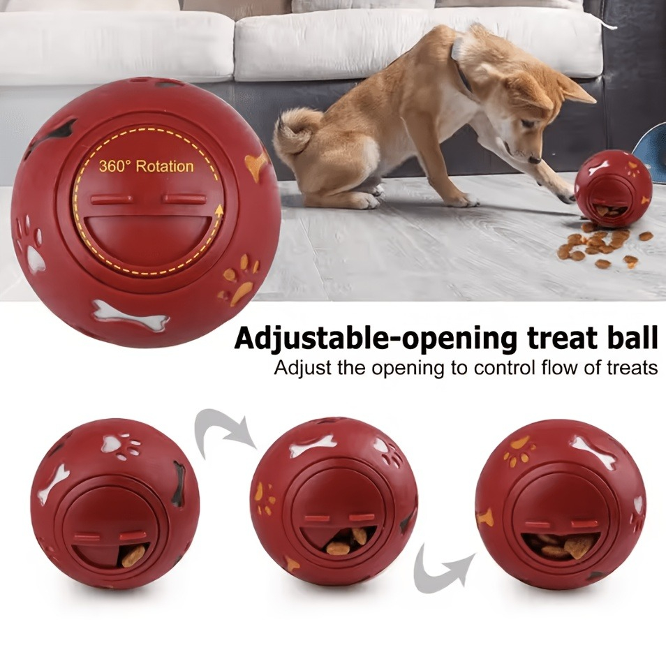 كرة مكافآت للكلاب، لعبة توزيع  - مراجعة Rubber Treat Dispensing Dog Toy وسعره